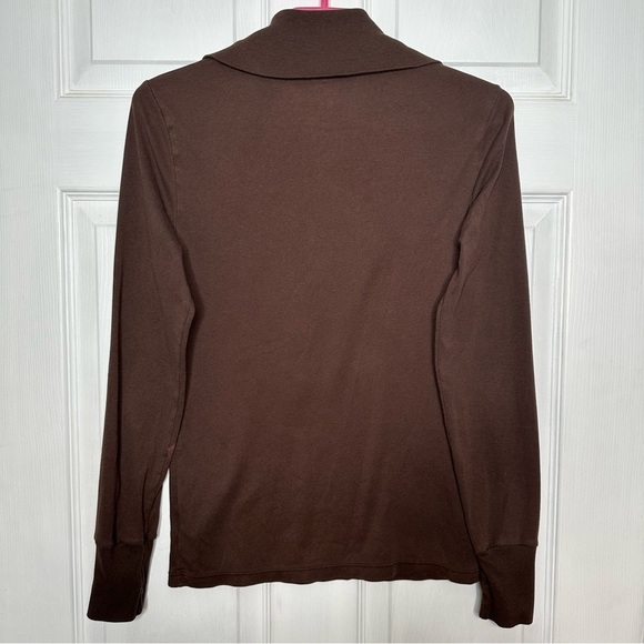 Brown Long Sleeve Top - Picture 10 of 16